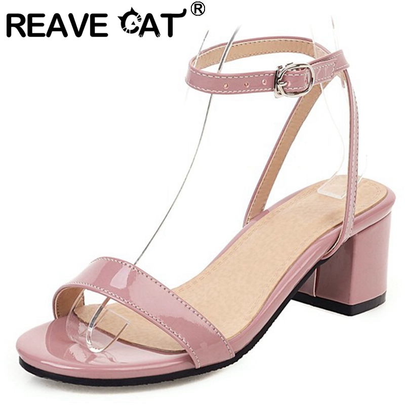 Women'S Shoes Yellow - REAVE CAT Women Sandals Peep Toe