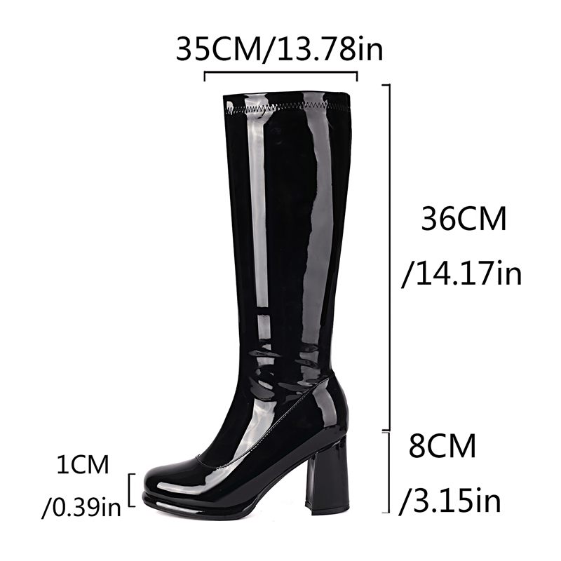 SIMLOVEYO Sexy Female Knee Boo - Zip Up Boots Short review and price