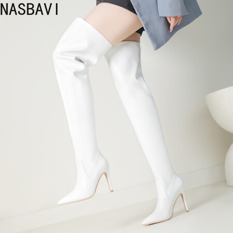 NASBAVI Black Pointed Toe Luxu - Zip Up Boots Short review and price