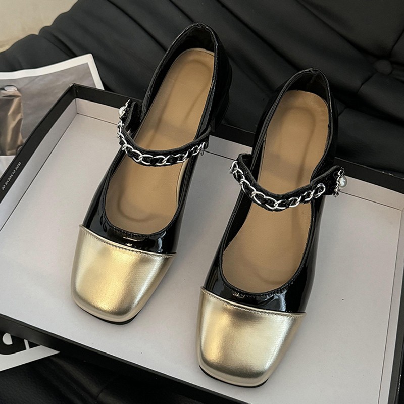 2026 Pearl Clasp Thick-Topped  - Women Shoes Formal review and price