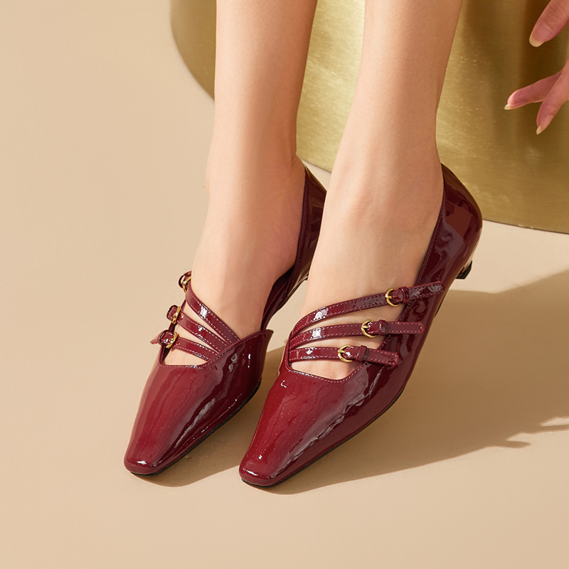 BEAUTODAY Pumps Women Patent L - Women Shoes Elegant review and price
