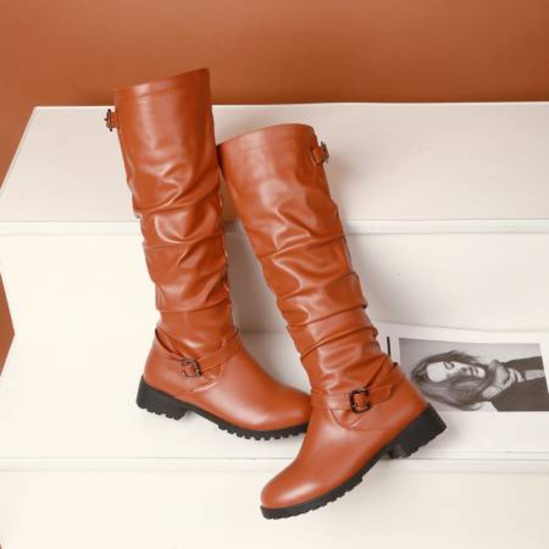 2025 Female Zip Leather Knee H - Women'S Shoes Yellow review and price