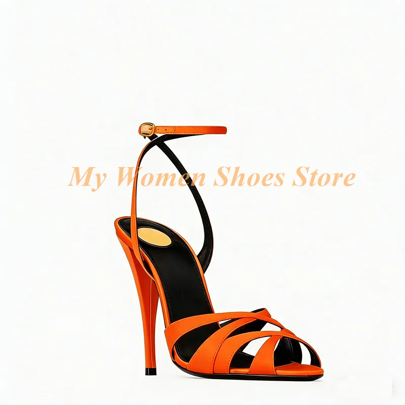 Cross Strap Open Toe Sandals A - Women Shoes Formal review and price