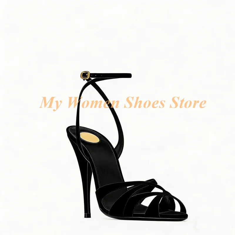 Cross Strap Open Toe Sandals A - Women Shoes Formal review and price