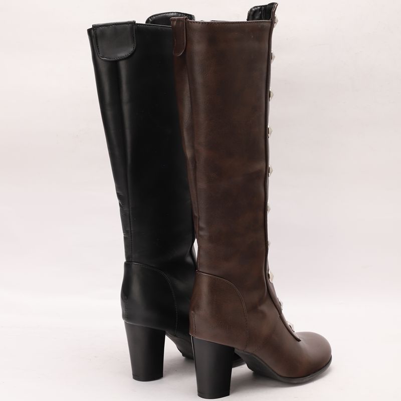 REAVE CAT Female Knee High Boo - Zip Up Boots Short review and price