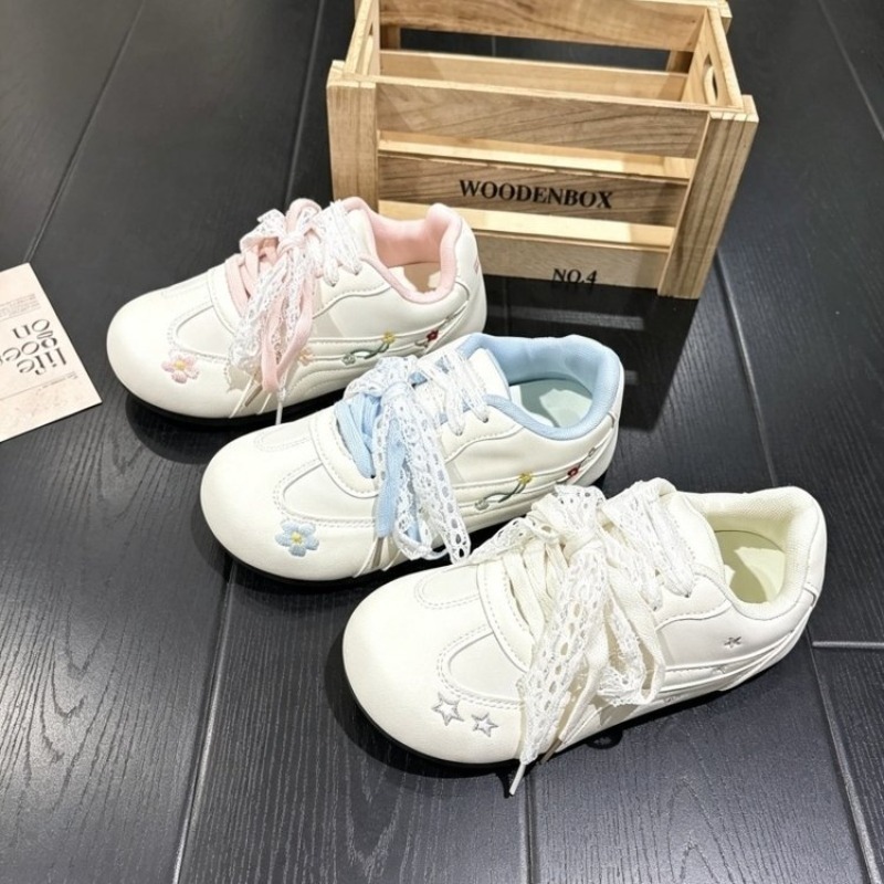 Women Sneakers Floral Embroide - Women'S Shoes Back To School review and price