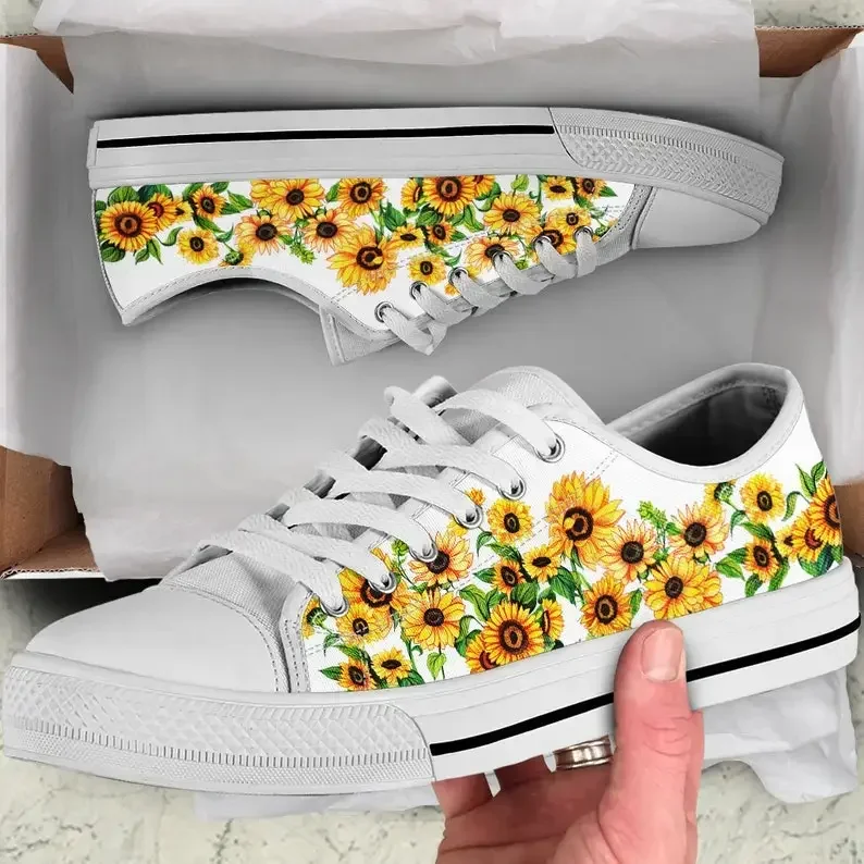 Classic Yellow Flower Sunflowe - Women'S Shoes Yellow review and price